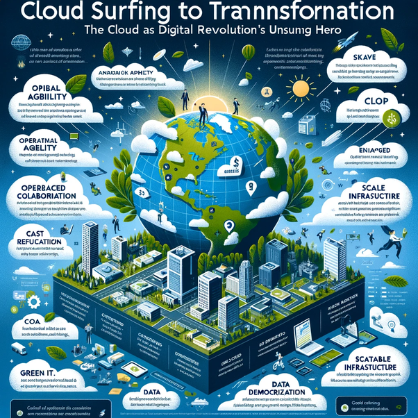 How are cloud computing and digital transformation connected?